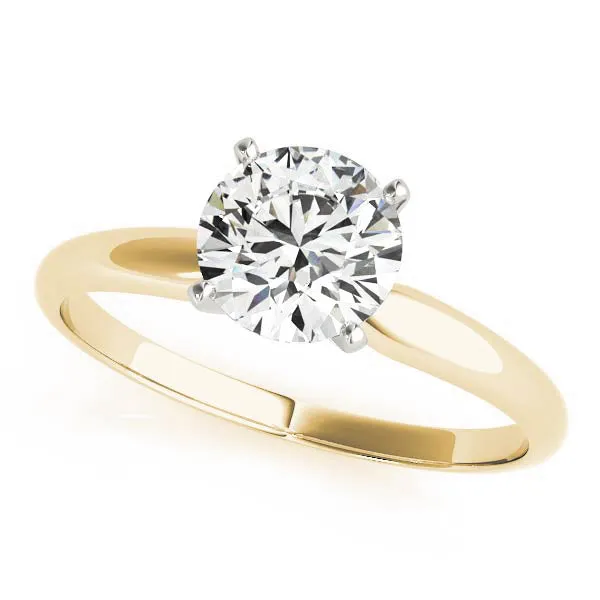 14k Engagement Ring Solitaire