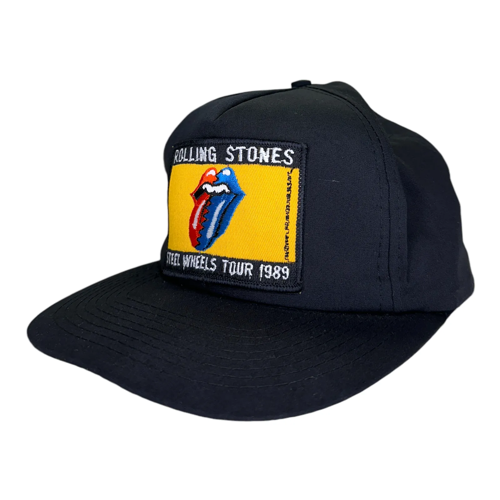 1989 Rolling Stones Steel Wheels Tour Snapback Hat