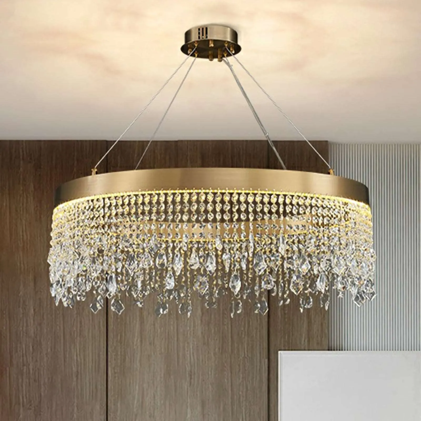 Adena Crystal Chandelier