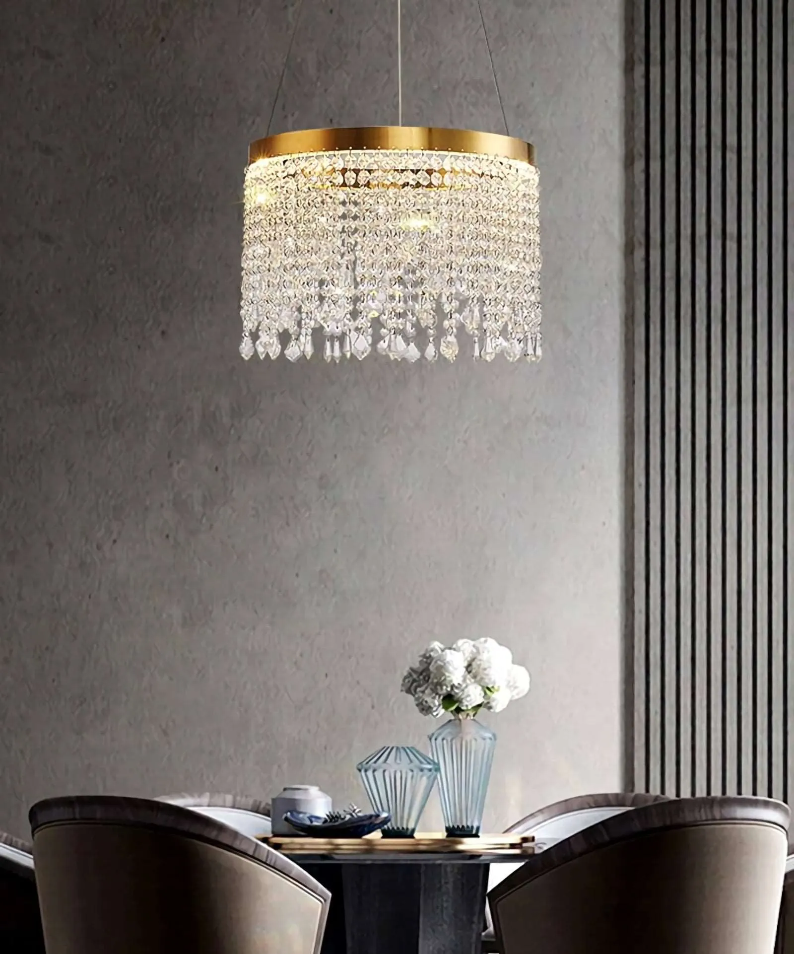 Adena Crystal Chandelier