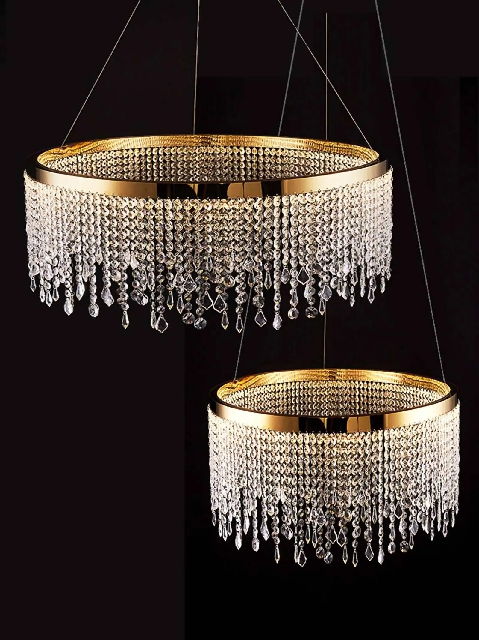 Adena Crystal Chandelier