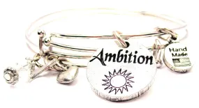 Ambition Circle Expandable Bangle Bracelet Set