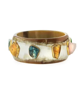 Ashley Pittman Furahi Bangle Light Horn