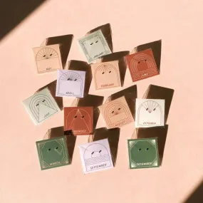 Birthstone Stud Earring - Choose your stone