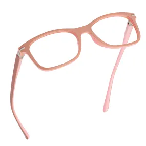 Blue-Light-Blocking-Reading-Glasses-Beige-Pink-3-75-Magnification-Computer-Glasses