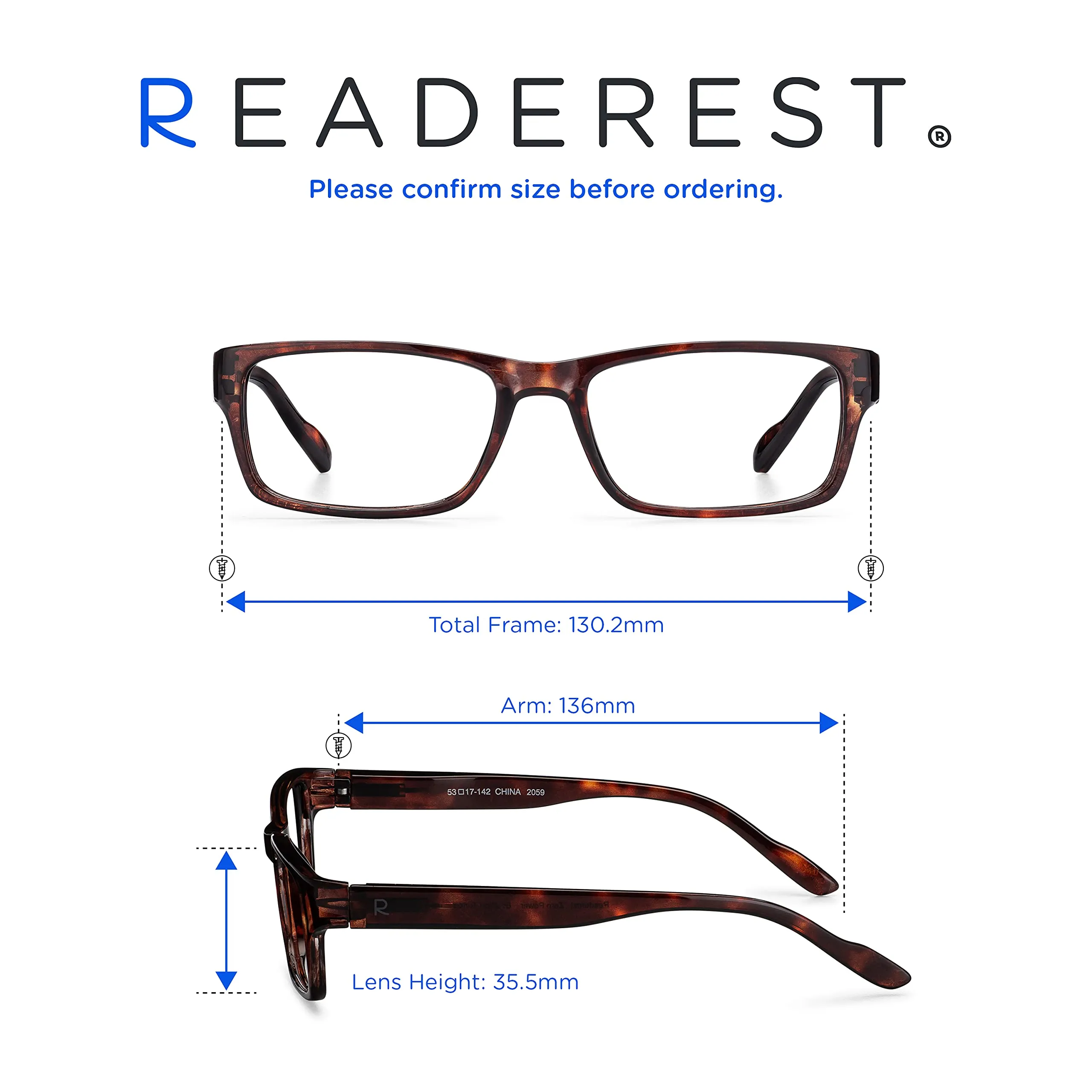 Blue-Light-Blocking-Reading-Glasses-Bourbon-Tortoise-1-25-Magnification Anti Glare