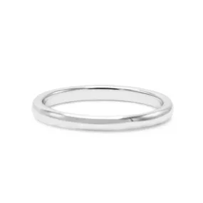 Boodles 2mm Wedding Ring - Platinum