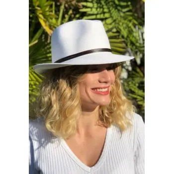 BORSALINO HAT | White