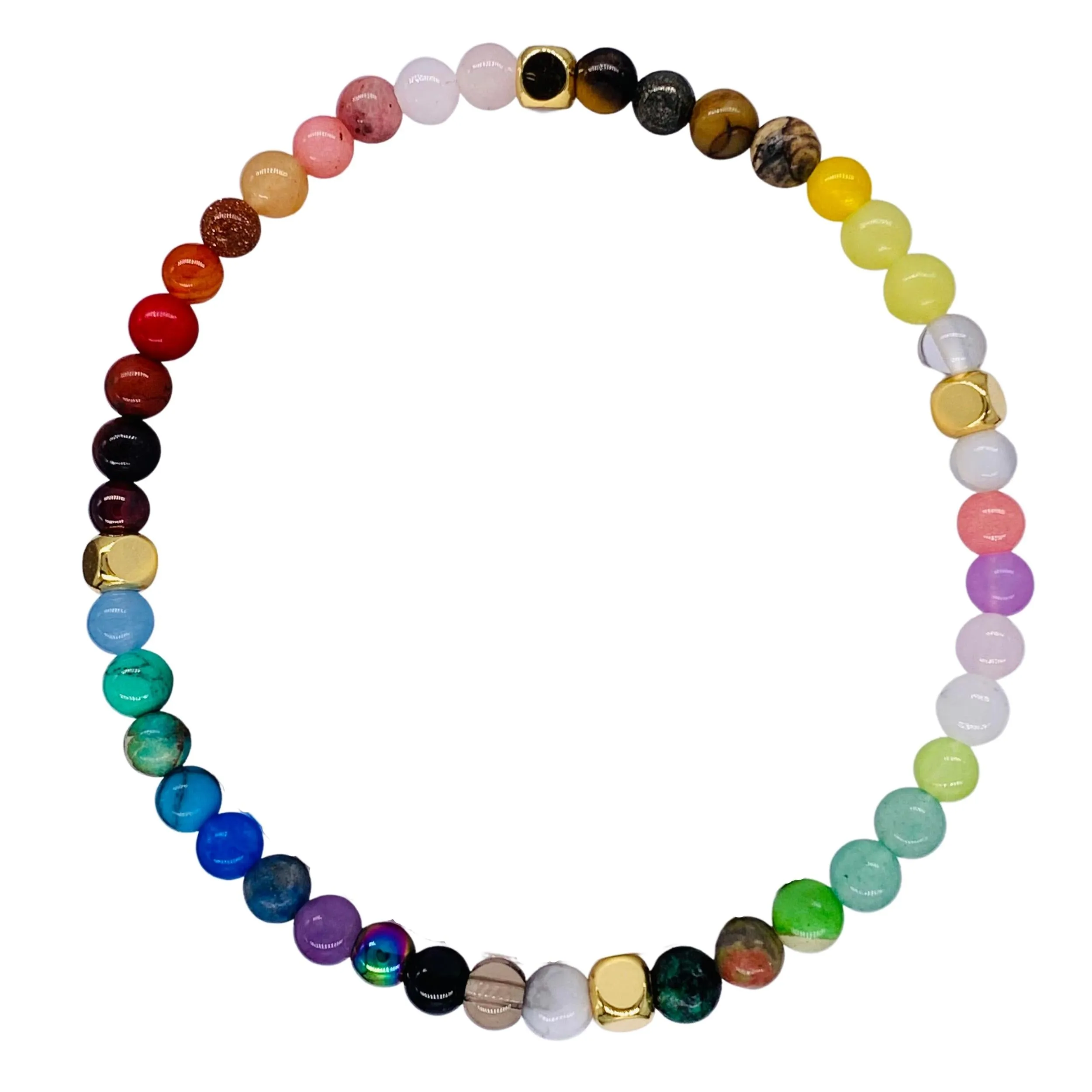 Chakra Zodiac Crystal Bracelet