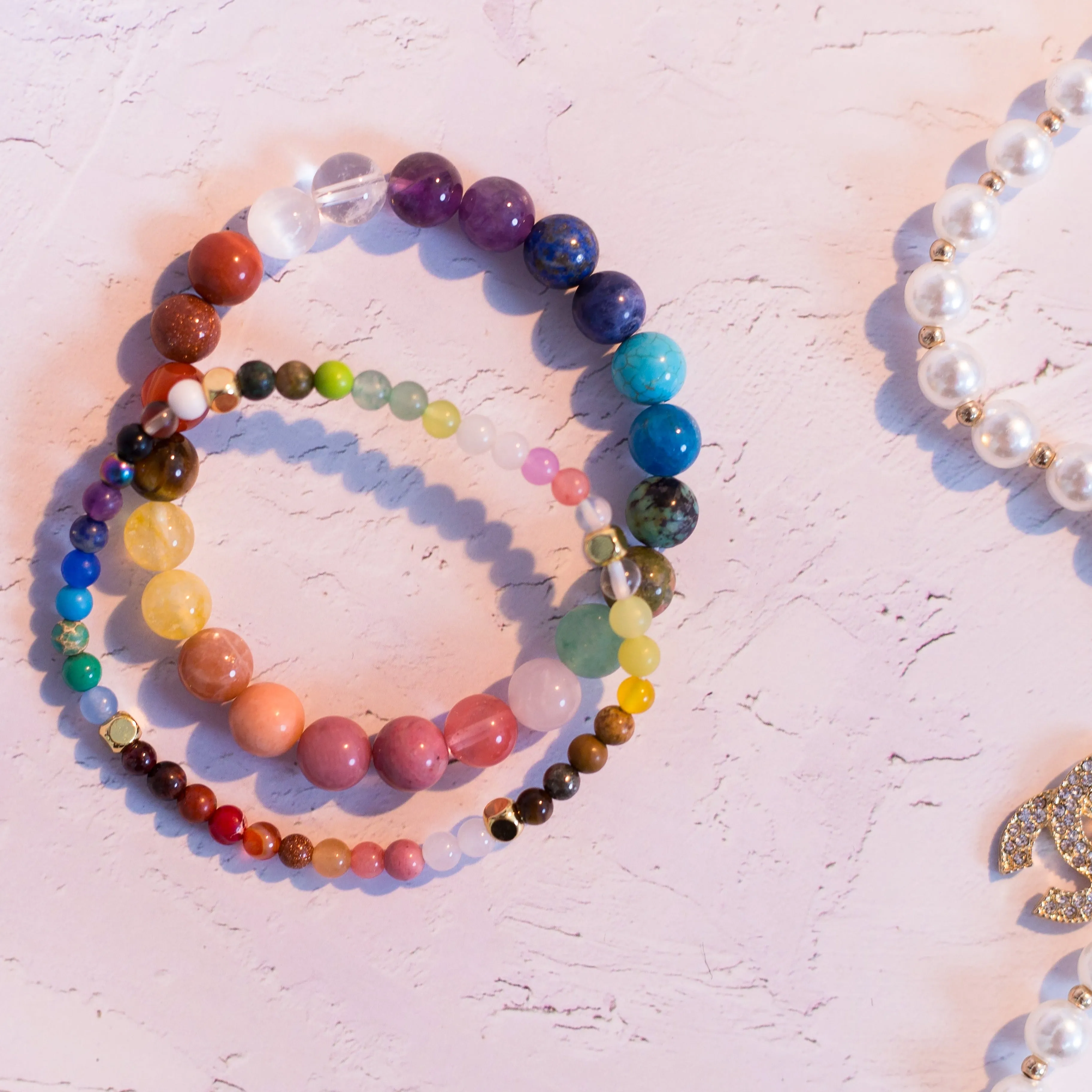 Chakra Zodiac Crystal Bracelet