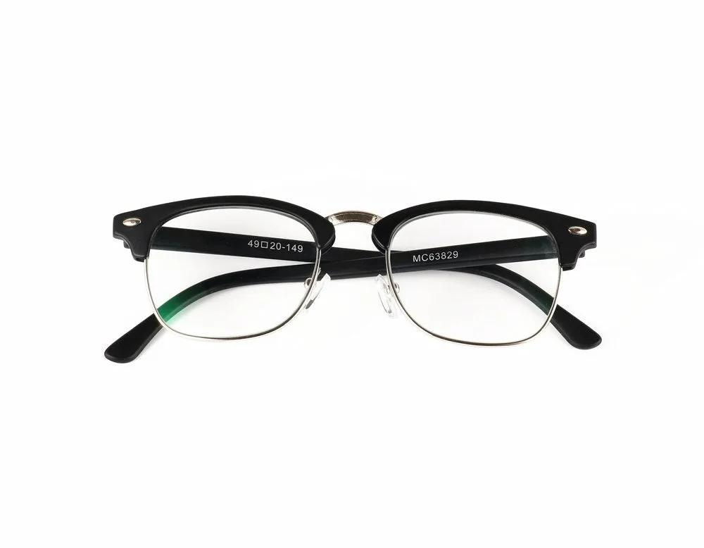 Chashma Unisex Full Rim Square Tr 90 Alloy Progressive Reading Glasses 3829