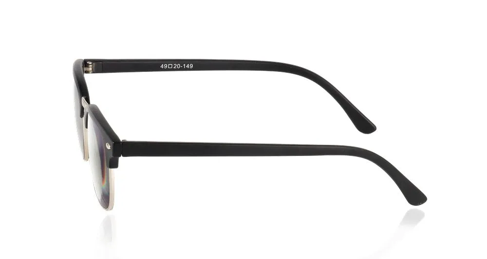 Chashma Unisex Full Rim Square Tr 90 Alloy Progressive Reading Glasses 3829