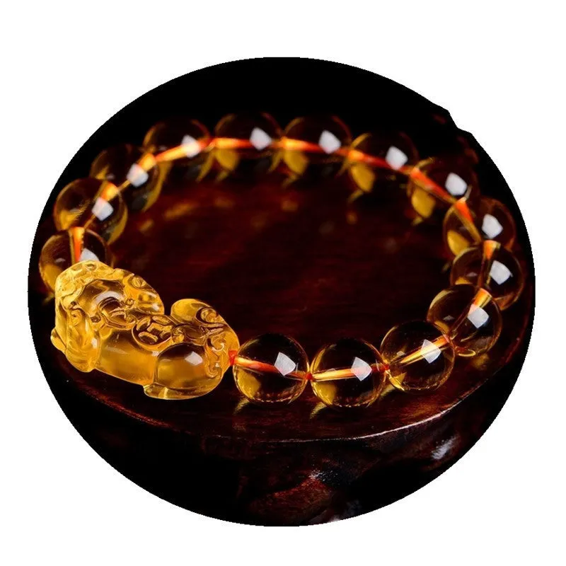 Citrine Pixiu Bracelet