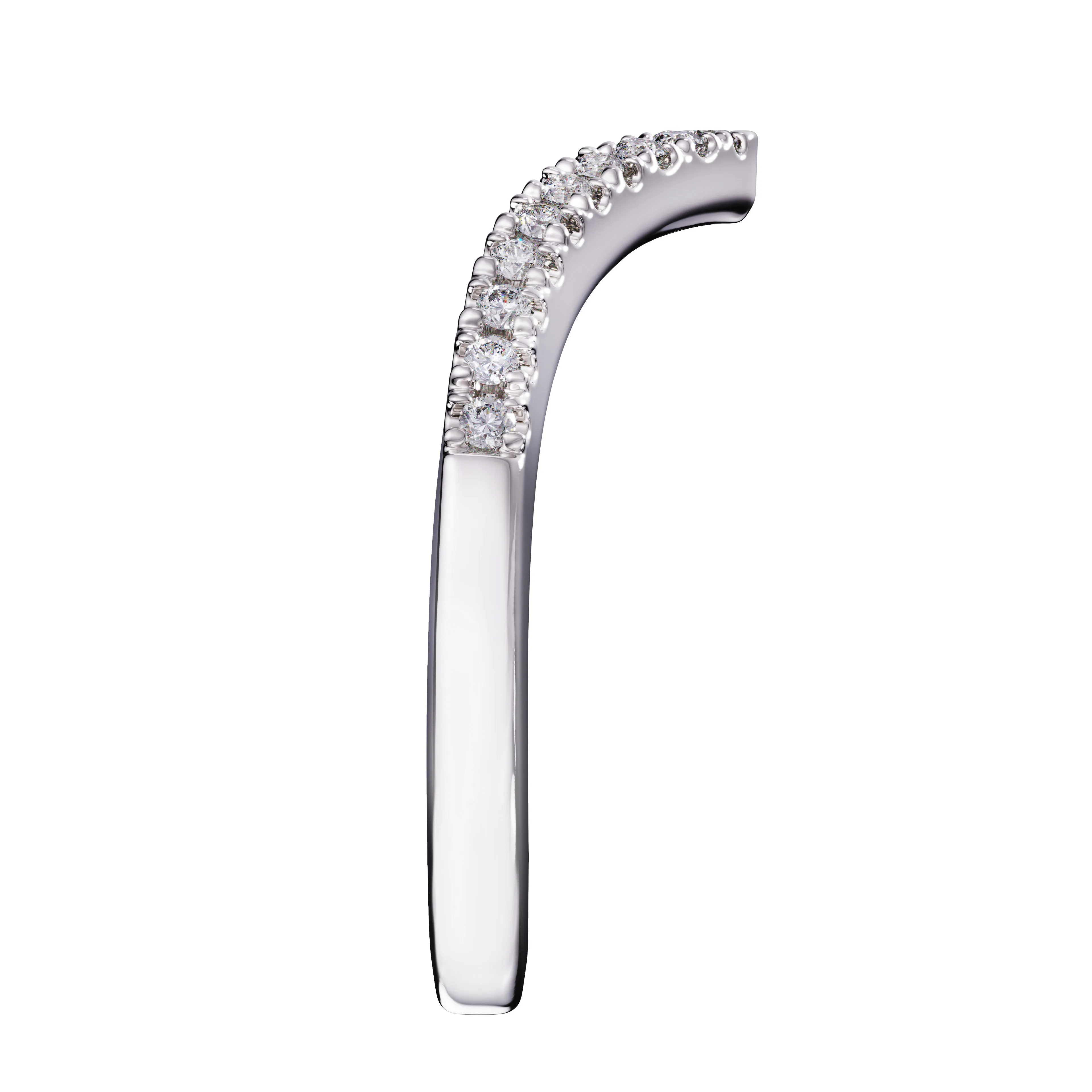 Contour Diamond Band