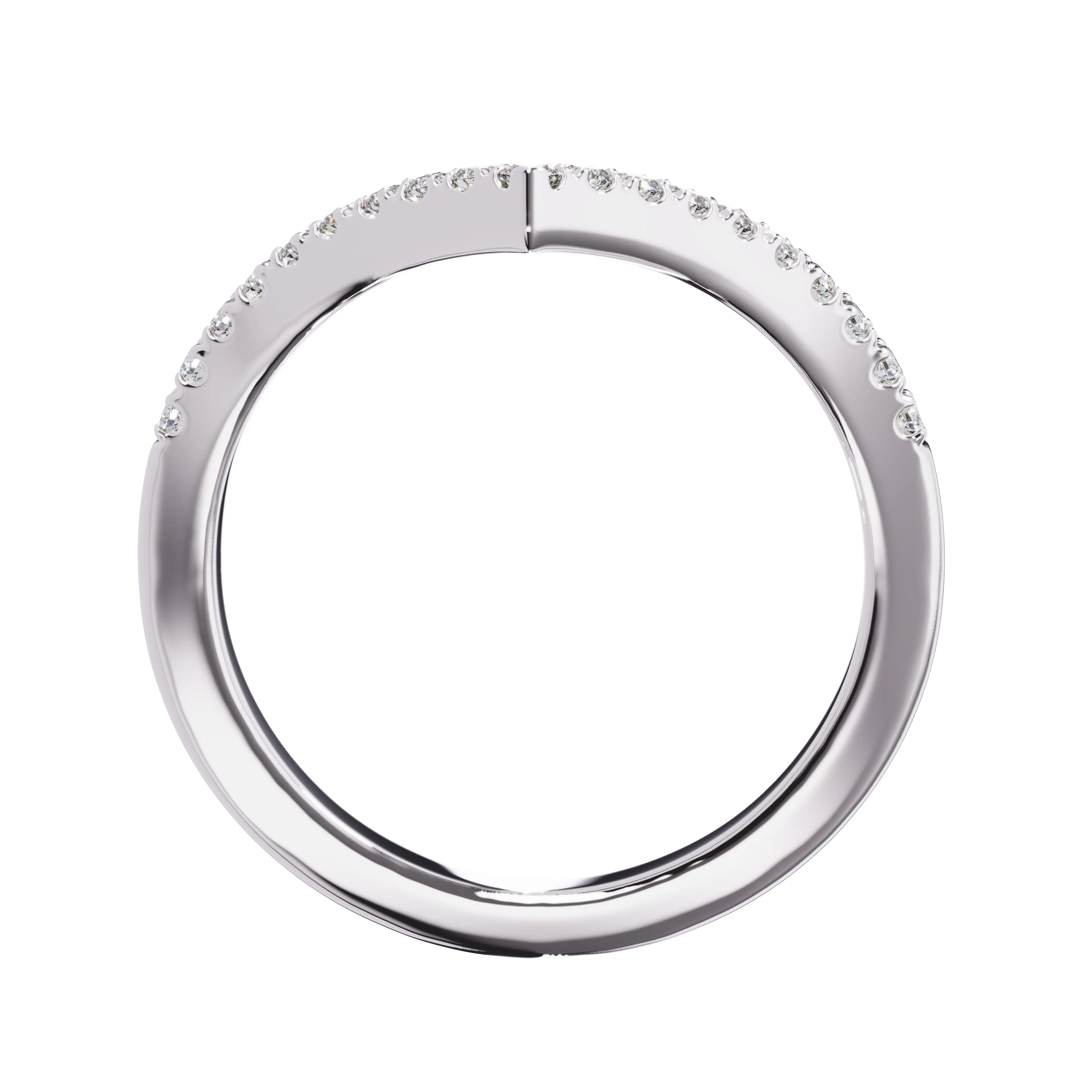 Contour Diamond Band