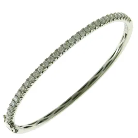 Diamond Bangle Bracelet 1.23ctw