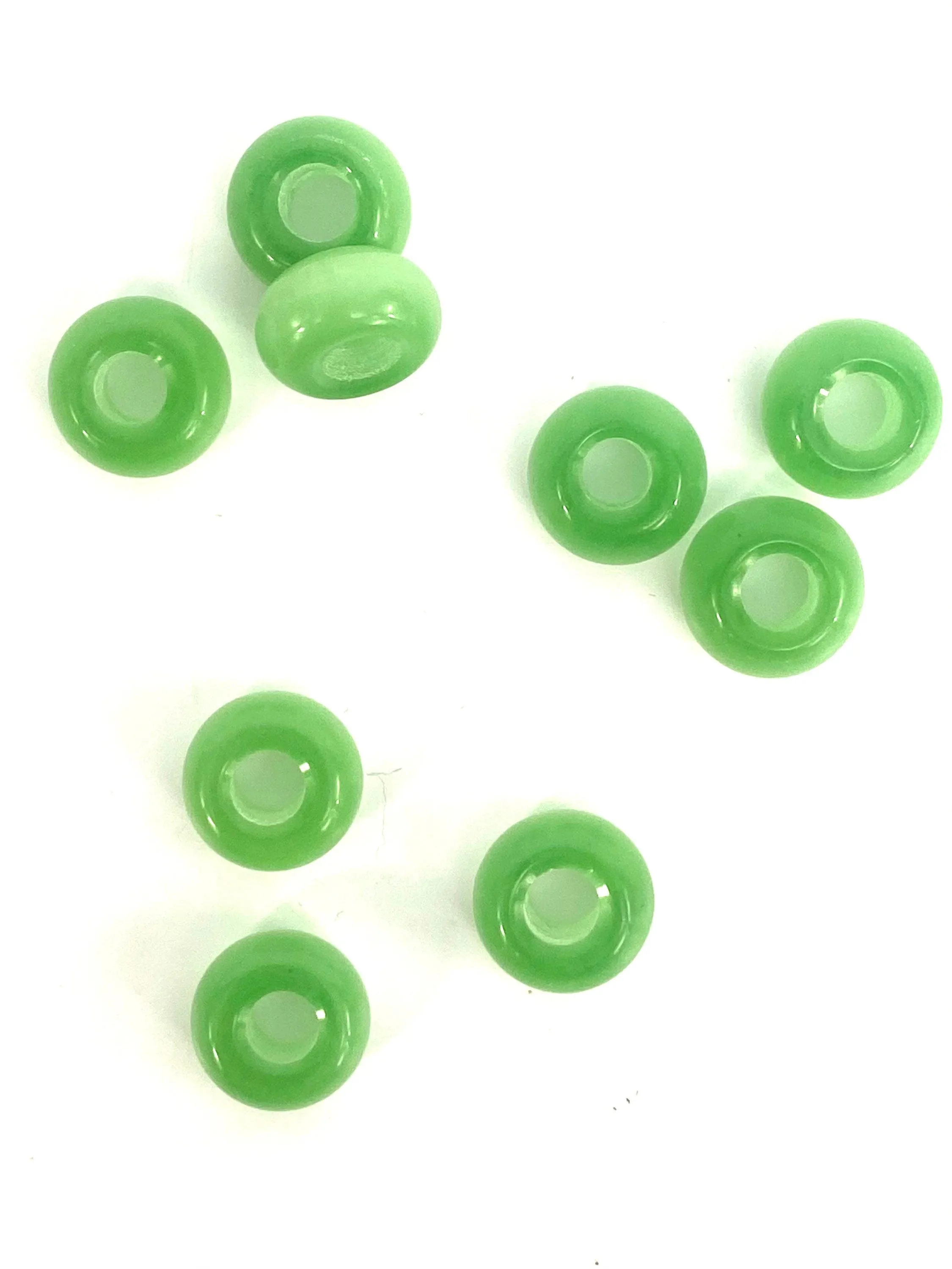 Dyed Green Jade Beads, Sku#BG48