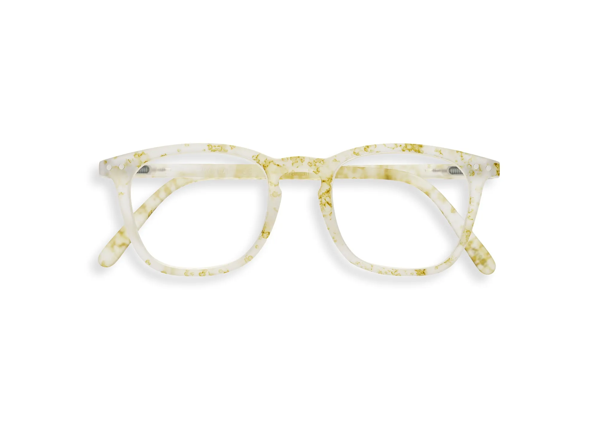 #E Reading Glasses - Oily White