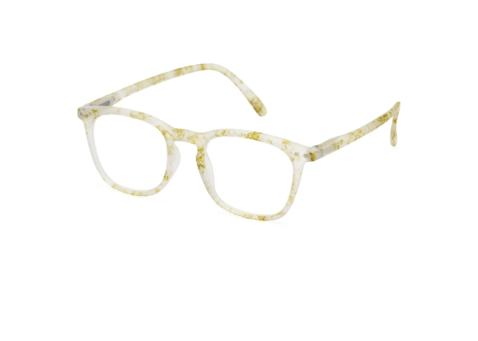 #E Reading Glasses - Oily White