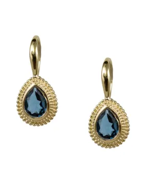 Ellis London Blue Topaz Earrings