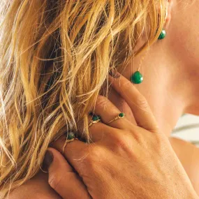 Emerald Dainty Ring