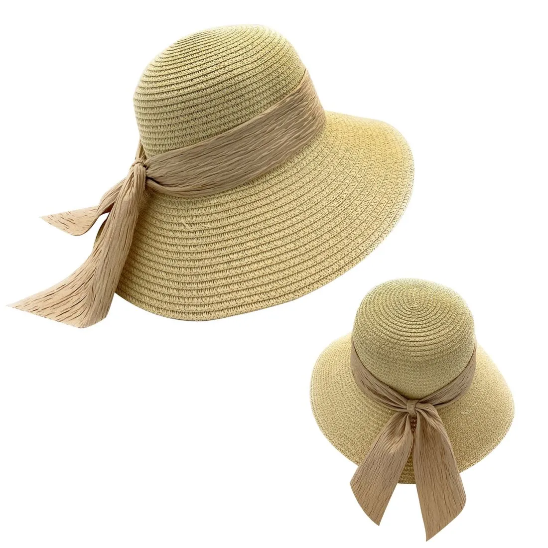 Empire Cove Womens Wide Brim Straw Hat Floppy Sun Hat Panama Fedora Summer