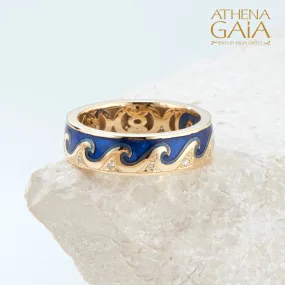 Eternal Argonaut Enamel Band Ring