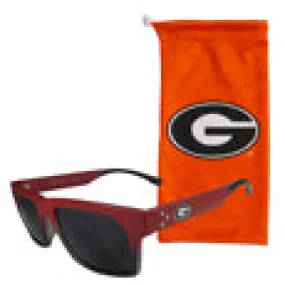 Georgia Bulldogs Sportsfarer Sunglasses and Bag Set