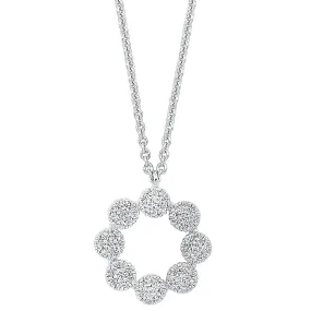 Gold Diamond Necklace 1/7 CTW