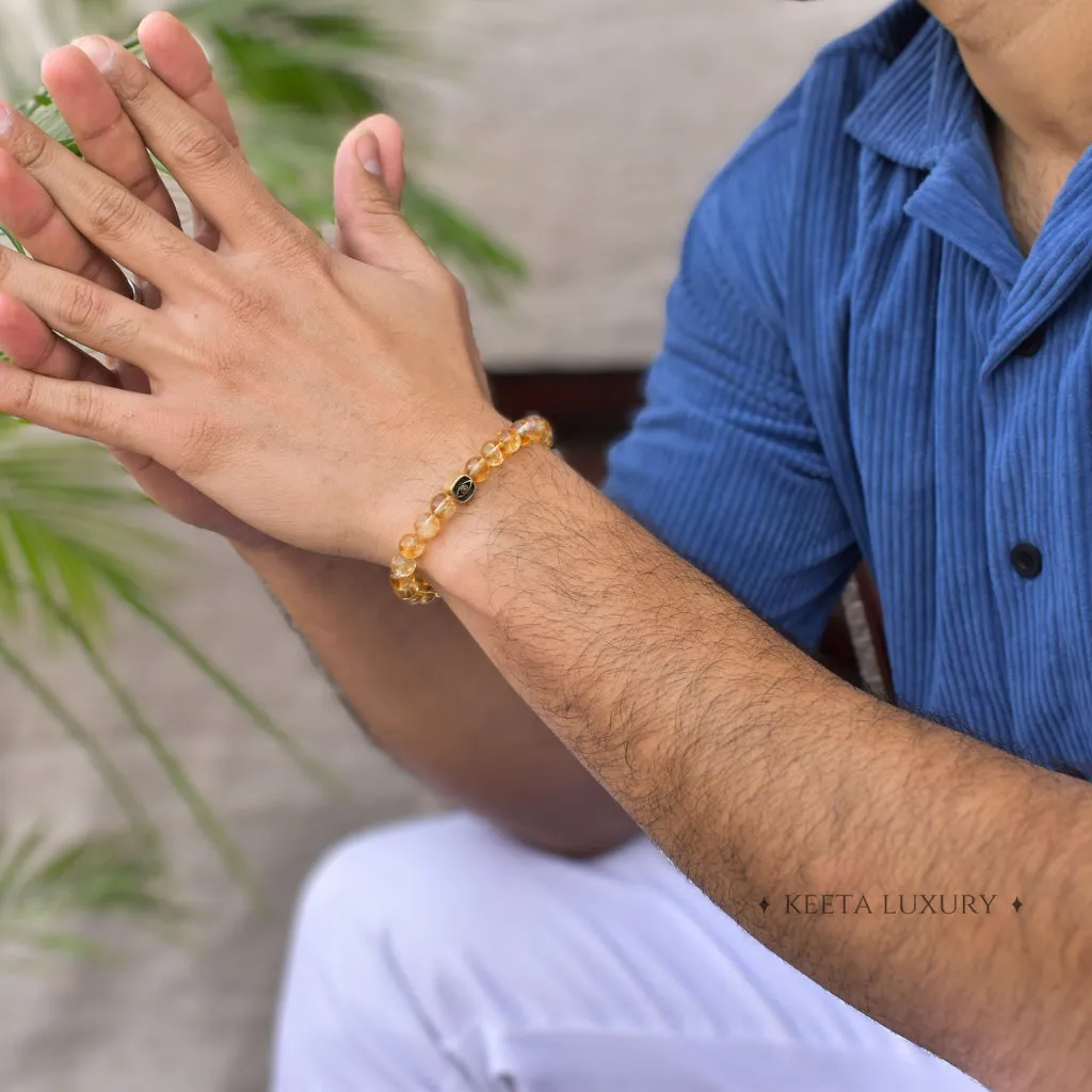 Golden Gaze - Citrine Bracelets