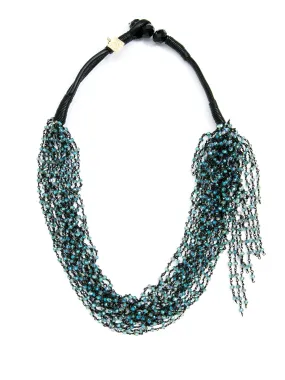 Handmade Beaded Layer Collar Necklace