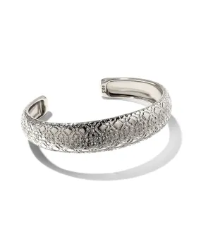 Harper Cuff Bracelet In Rhodium