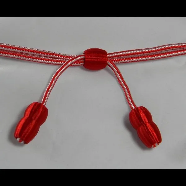 Hat Cord - Red / White Engineer