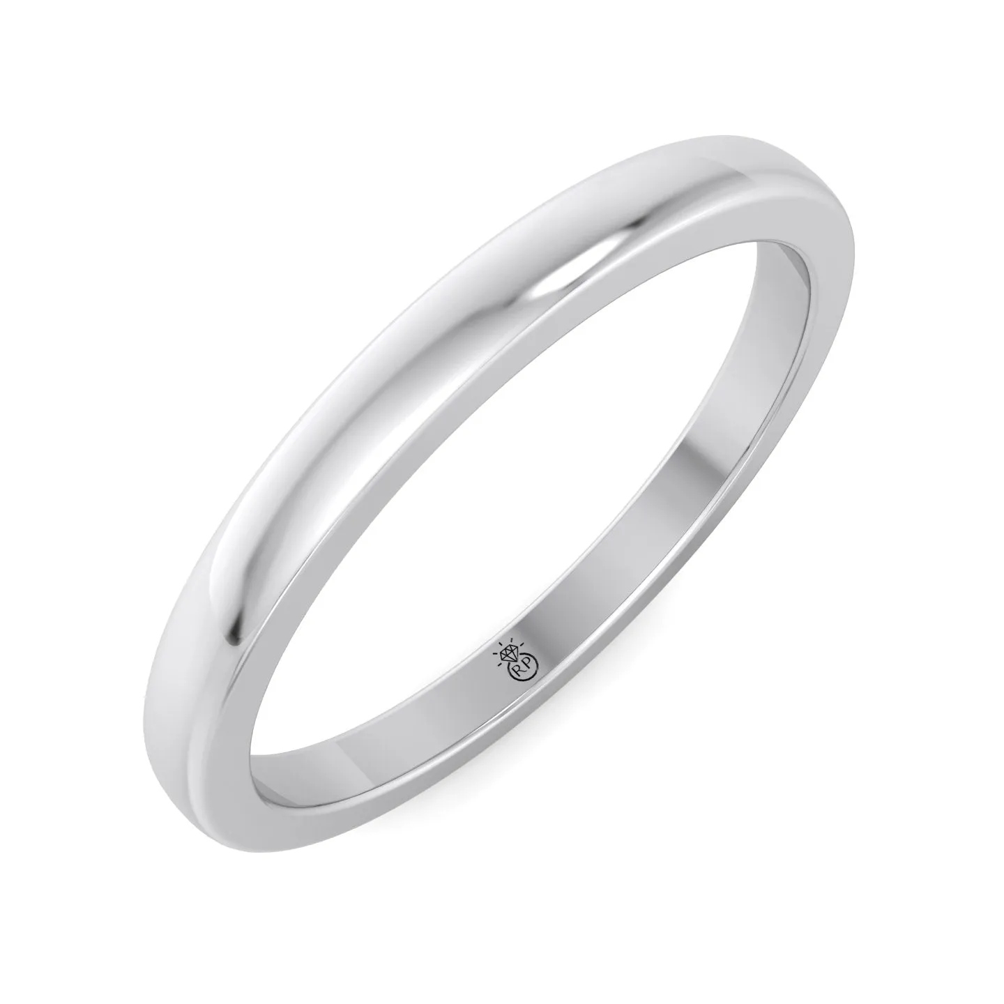 Houston - 3mm Plain Wedding Band