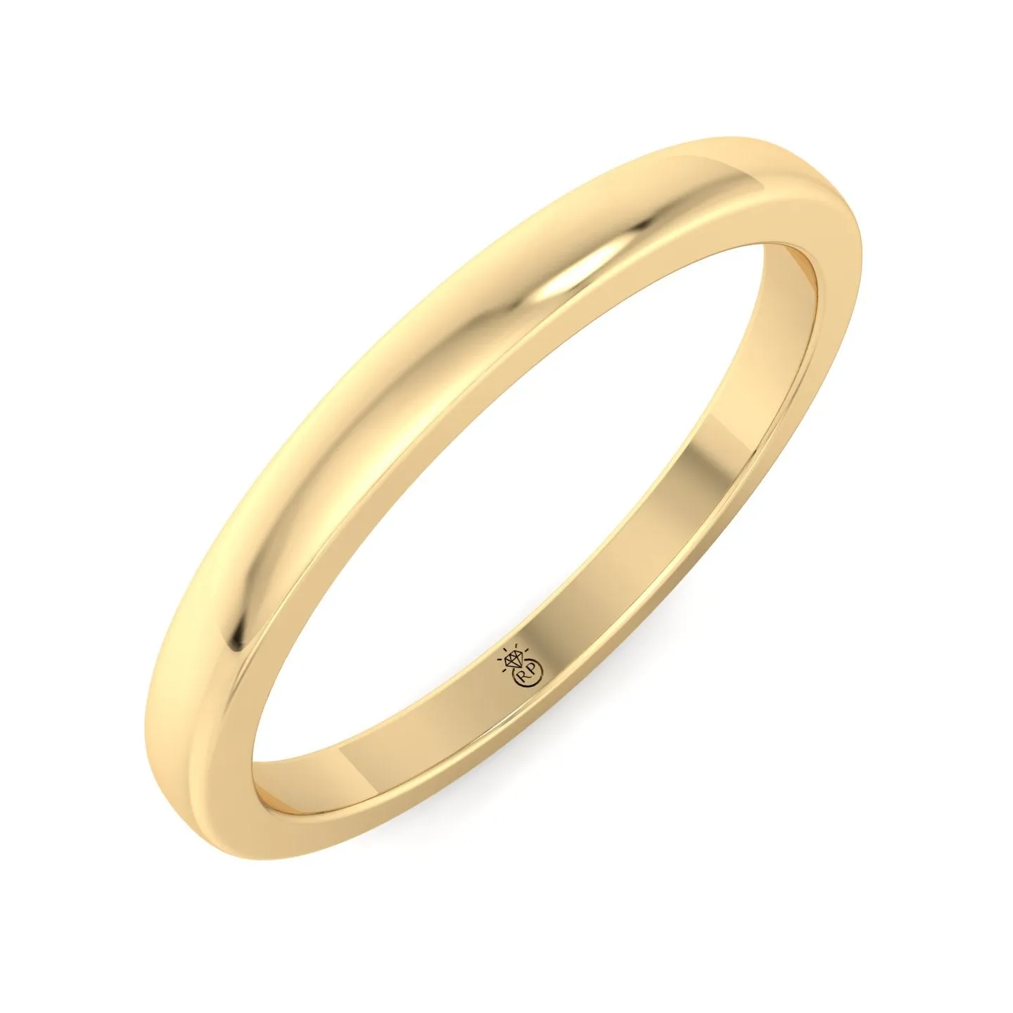 Houston - 3mm Plain Wedding Band