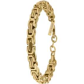 Invicta Men's Bracelet - Elements Yellow Gold Stainless Steel Lobster Clasp | 33977