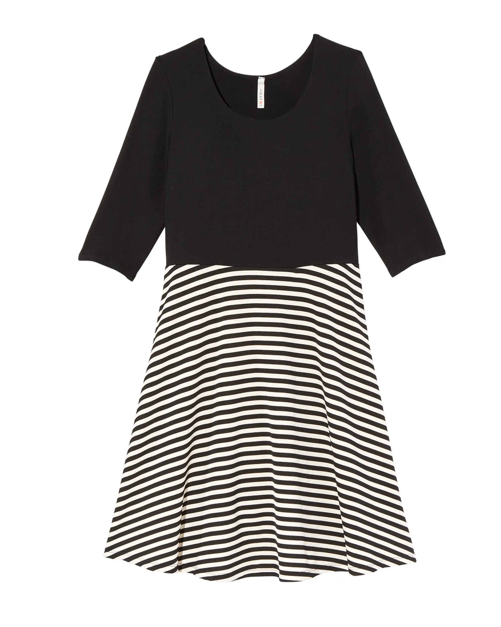 Islamorada Knit Dress | Black / White