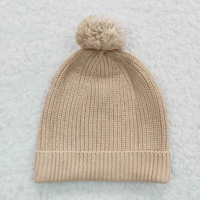 khaki coloured woollen hat HA0004