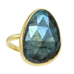 Labradorite Gemstone Ring