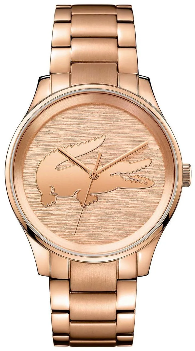 Lacoste Victoria Rose Gold Plated Stainless Steel 2001015 Women's Watch Quartz