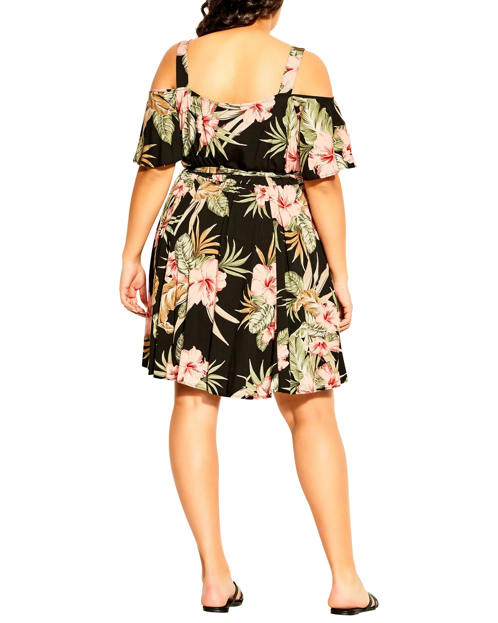 Mara Molokini Dress | Black / Pink