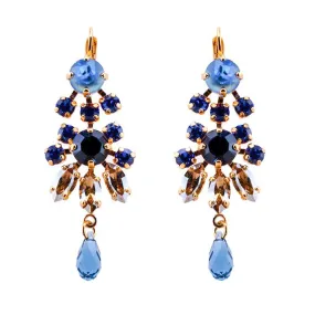 Marquise Chandelier Leverback Earrings in "Fairytale" *Custom*