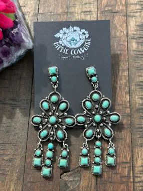 Minty Chandelier Earrings