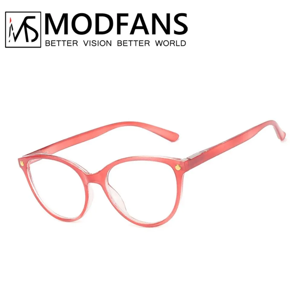 ModFans Women's Full Rim Cat Eye Tr 90 Reading Glasses Msa0032