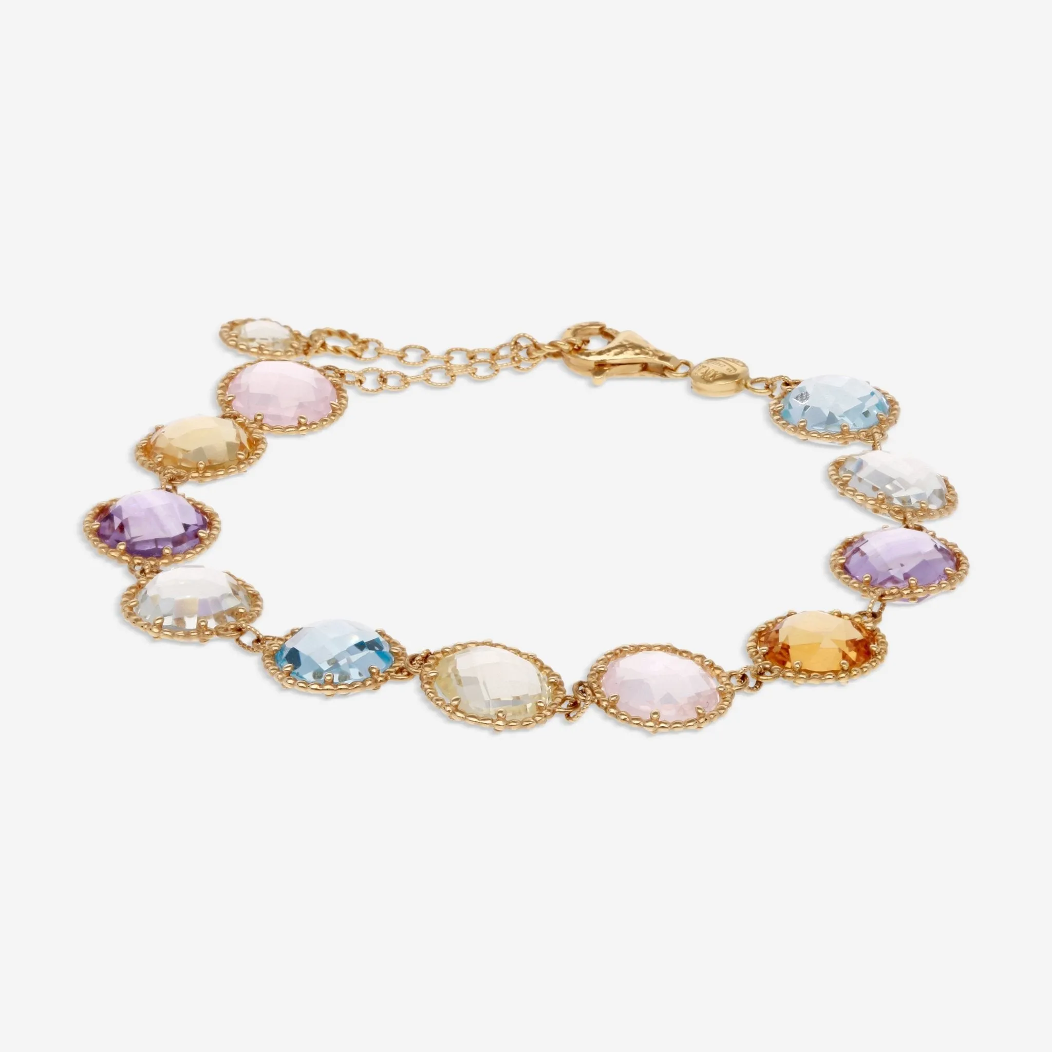 Nanis 18K Yellow Gold Multistone Bracelet BN1-560