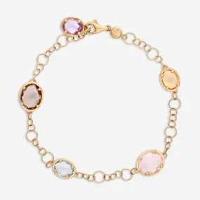 Nanis 18K Yellow Gold Multistone Bracelet BN6-515