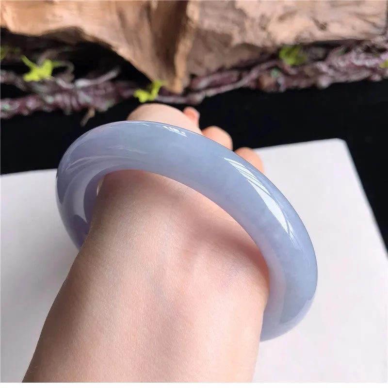 Natural Jade Bangle Jadeite Bangle Internal Diameter 57.4mm A911106