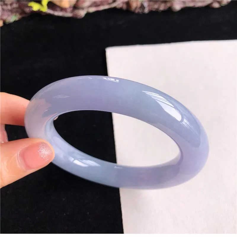 Natural Jade Bangle Jadeite Bangle Internal Diameter 57.4mm A911106