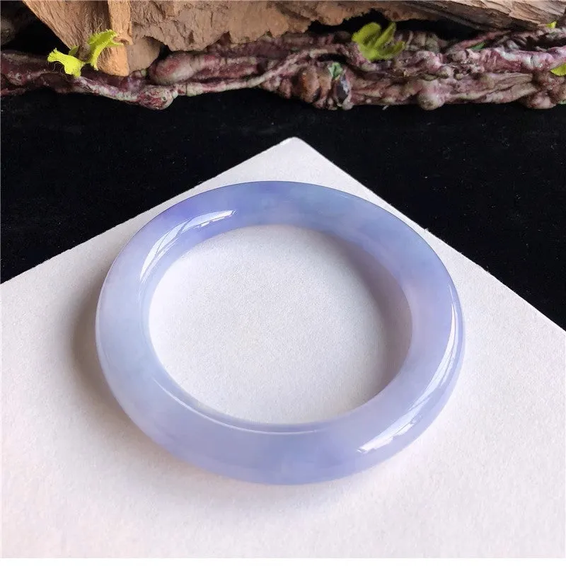 Natural Jade Bangle Jadeite Bangle Internal Diameter 58.1mm 2P81103-2