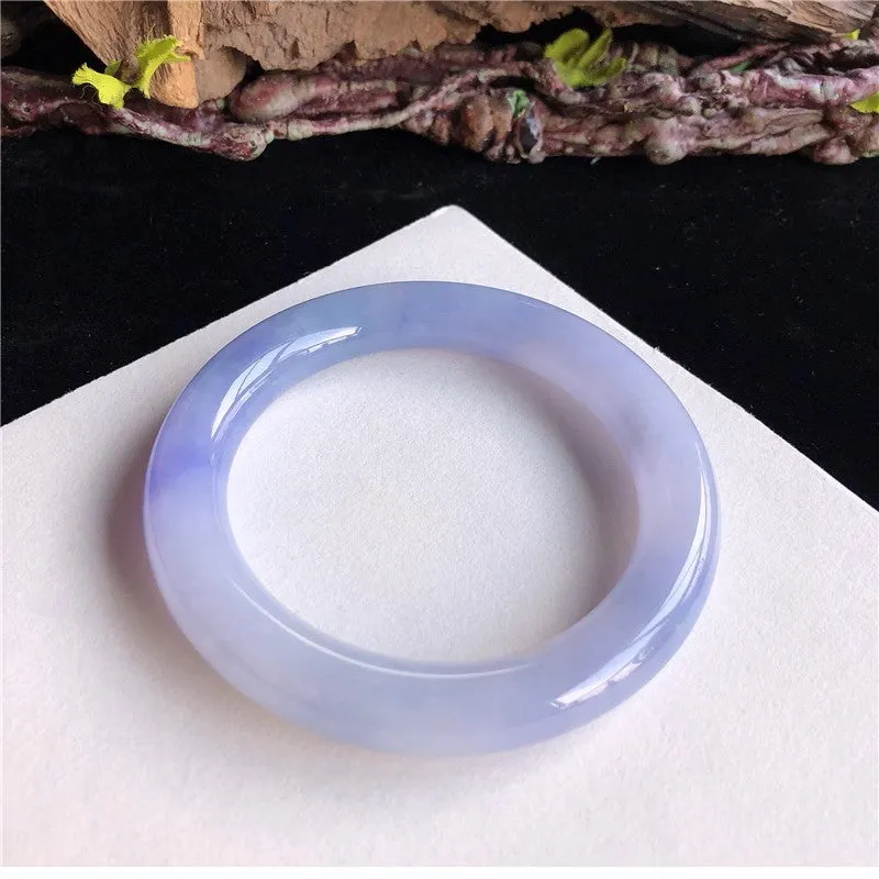 Natural Jade Bangle Jadeite Bangle Internal Diameter 58.1mm 2P81103-2